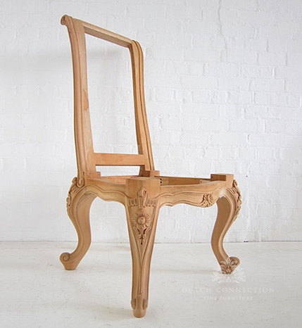 Unfinished chair shop frames
